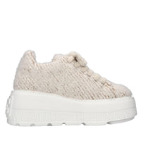 Sneakers modello Homing Nexus in jacquard color natur effetto lanos 