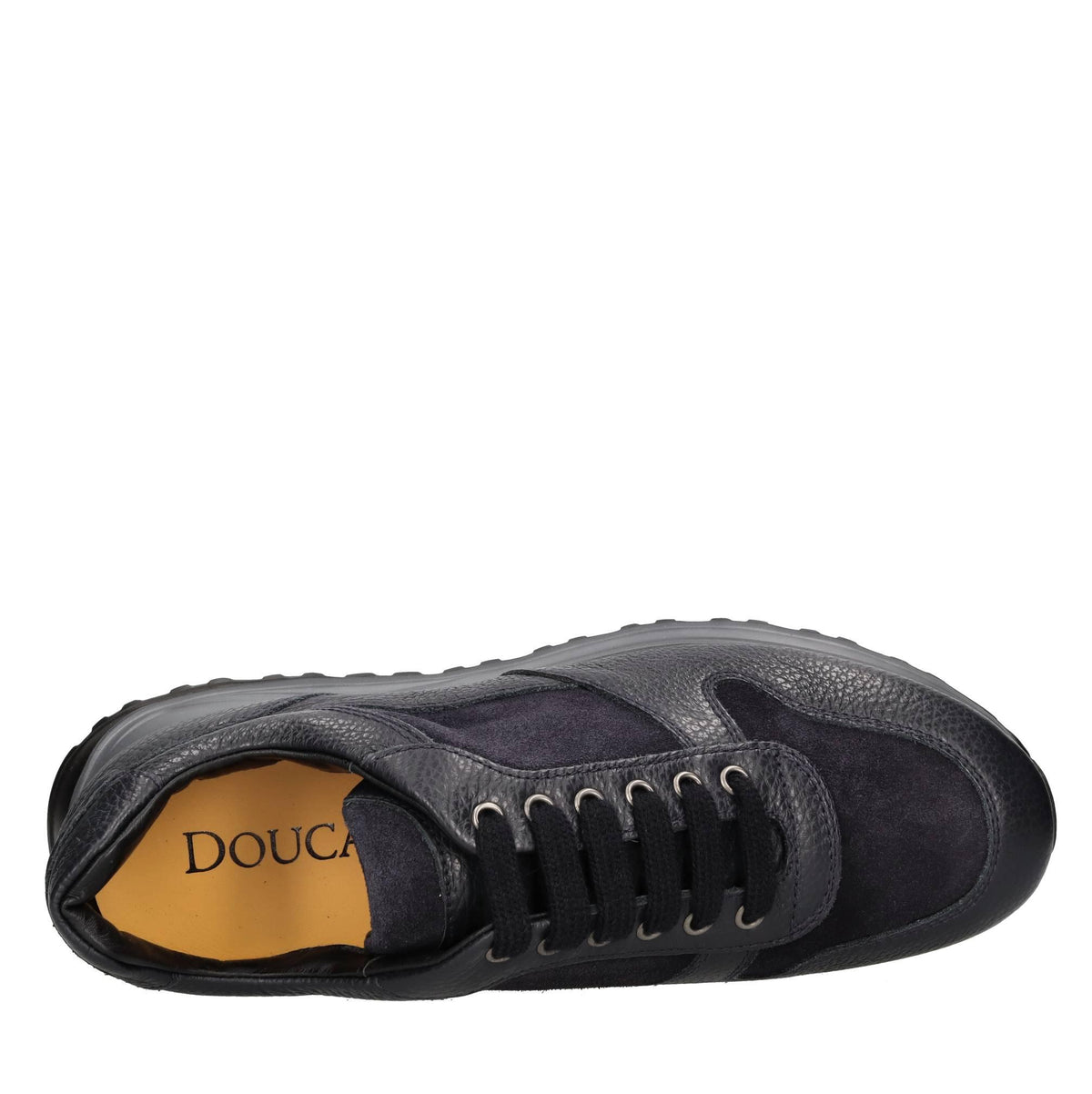 Sneakers in pelle e camoscio 