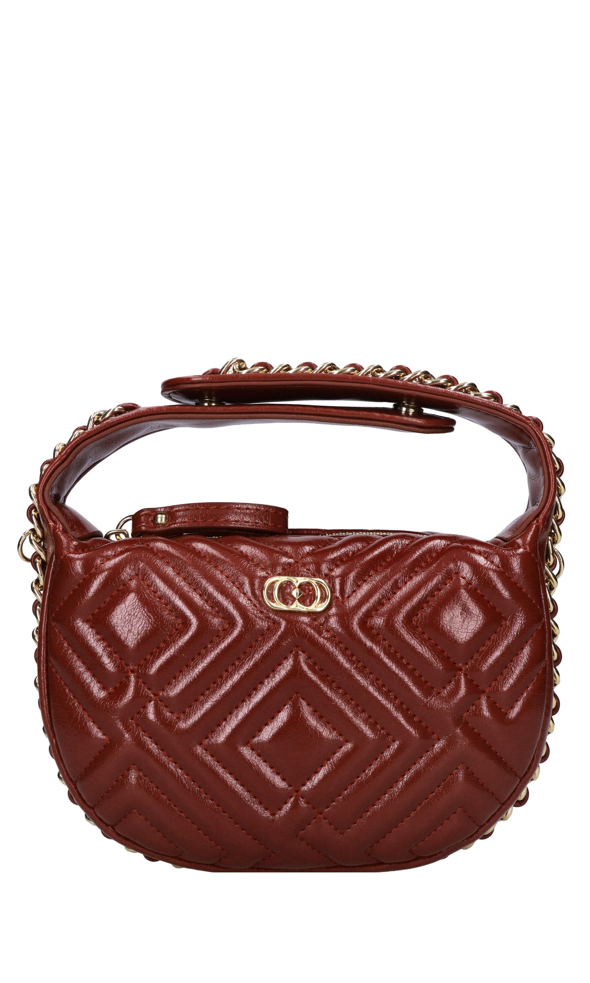Borsa Night Edition Round in ecopelle 