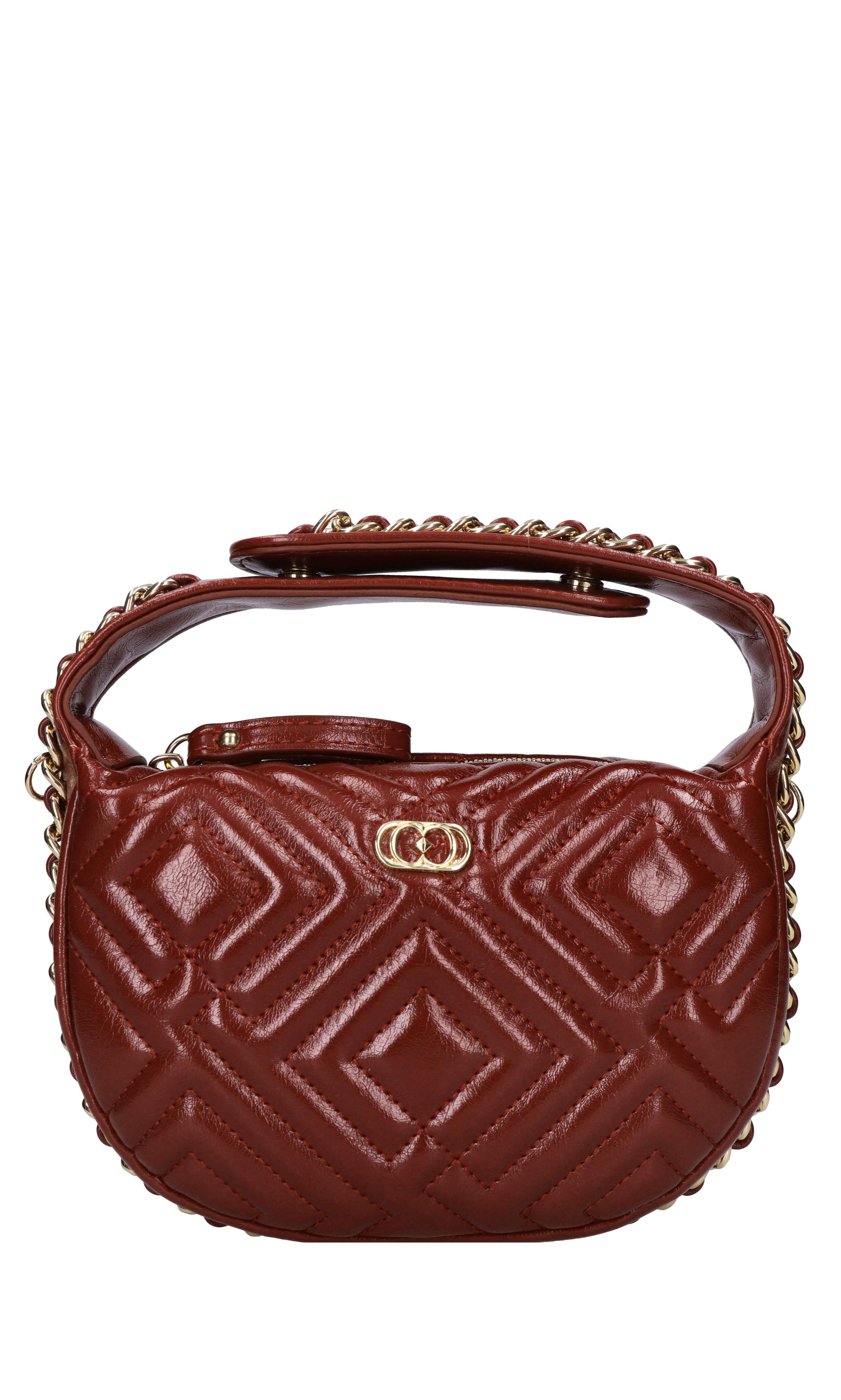 Borsa Night Edition Round in ecopelle 
