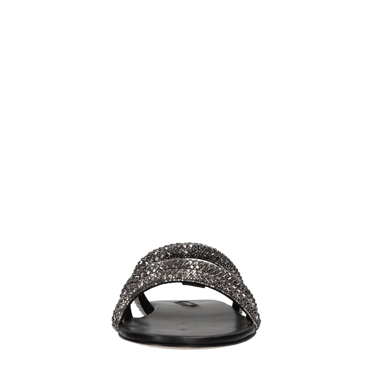 Sandali flat Stratosphere in pelle e strass 