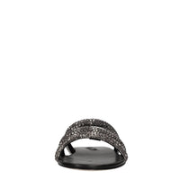 Sandali flat Stratosphere in pelle e strass 