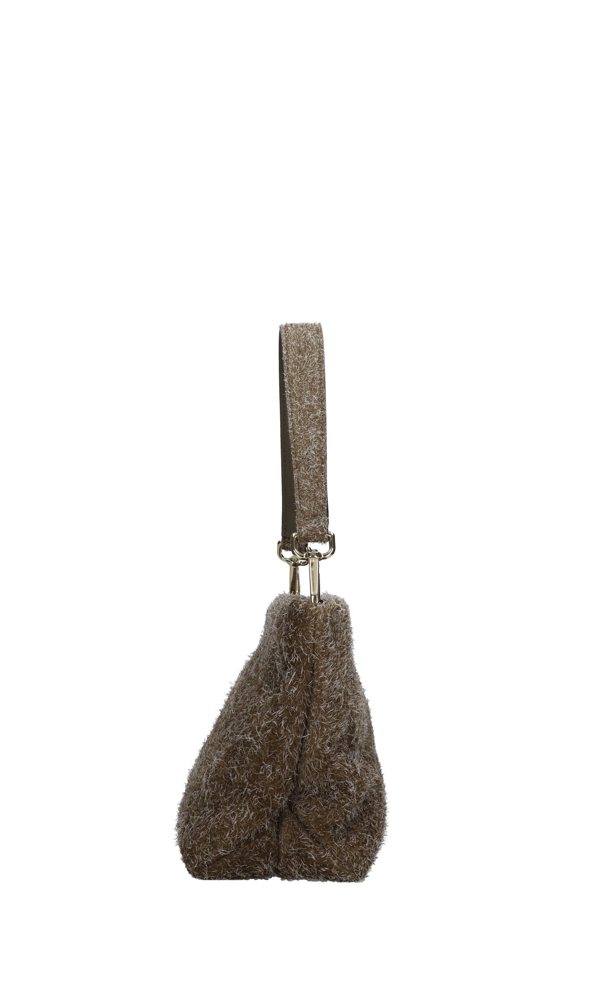 Borsa in camoscio e pelle 