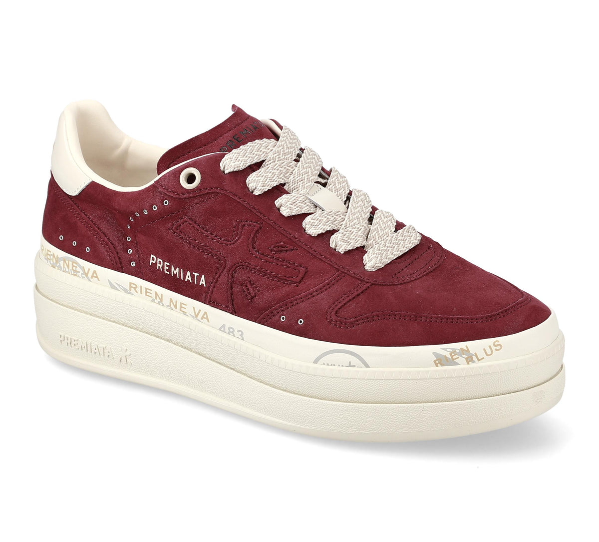 Sneakers in camoscio 
