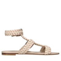 Sandali flat Penelope in pelle 