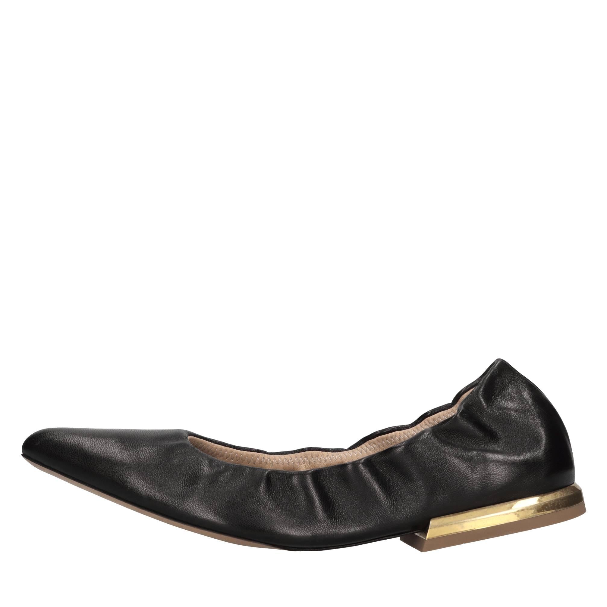 Ballerine in pelle 