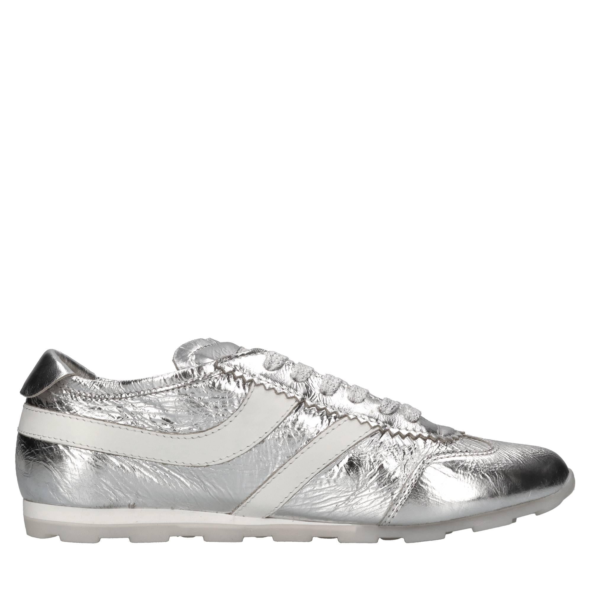 Sneakers in pelle 