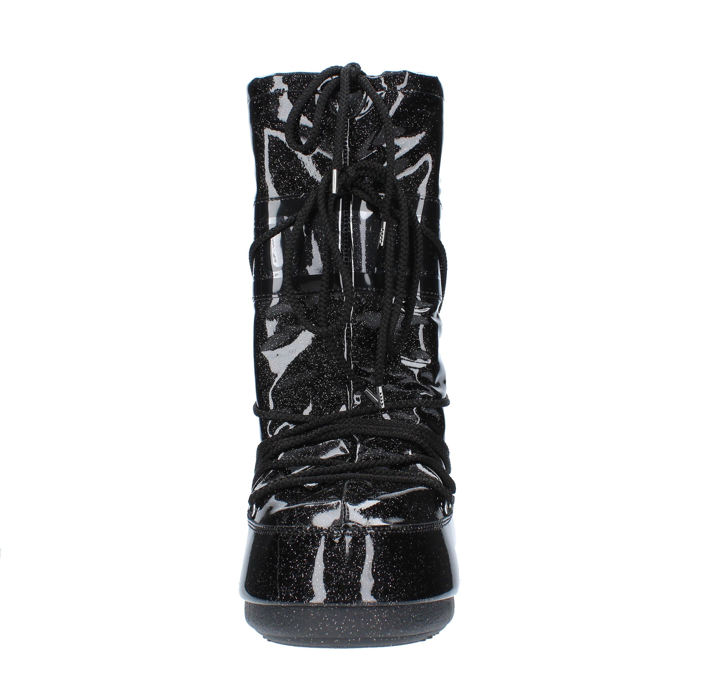 Stivali da neve modello ICON GLITTER MOON BOOT in nylon tecnico idrorepellente 