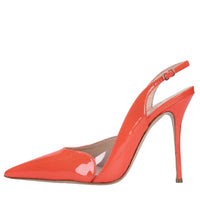 Décolleté Slingback in vernice 