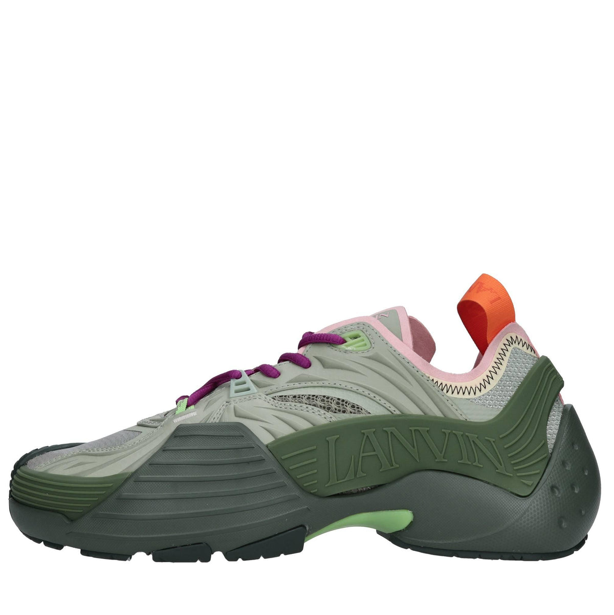 Sneakers multimateriale 