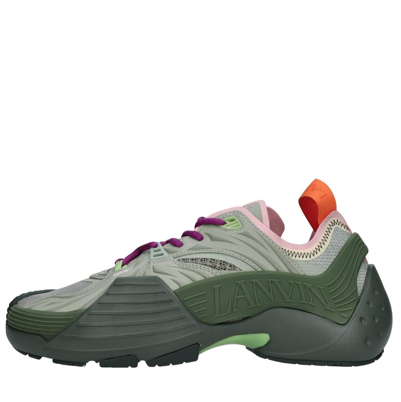 Sneakers multimateriale 