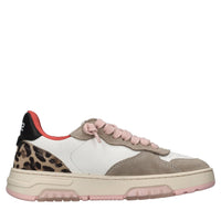 Sneakers in pelle e camoscio 