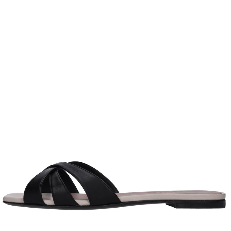 Mules Nerea in pelle 