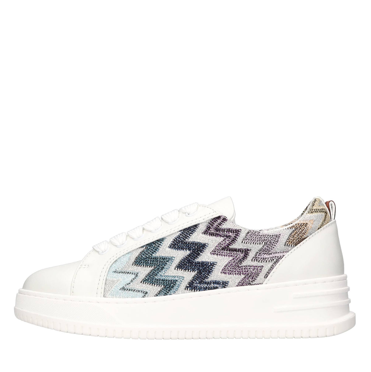 Sneakers modello MW60 in pelle e tessuto 