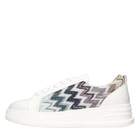 Sneakers modello MW60 in pelle e tessuto 