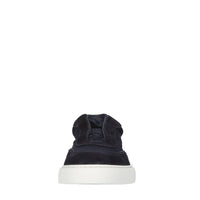Slip-on in camoscio e tessuto elasticizzato 