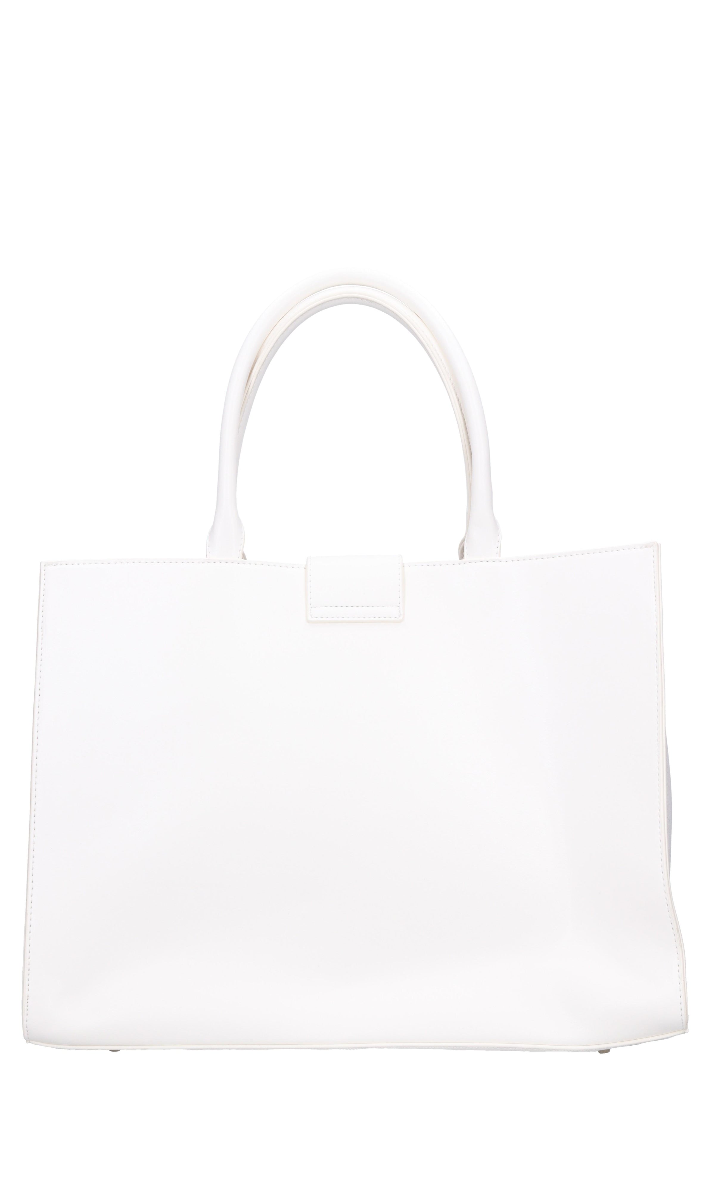 Borsa in ecopelle e borchie 