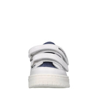 Sneakers in pelle ecopelle e tessuto 