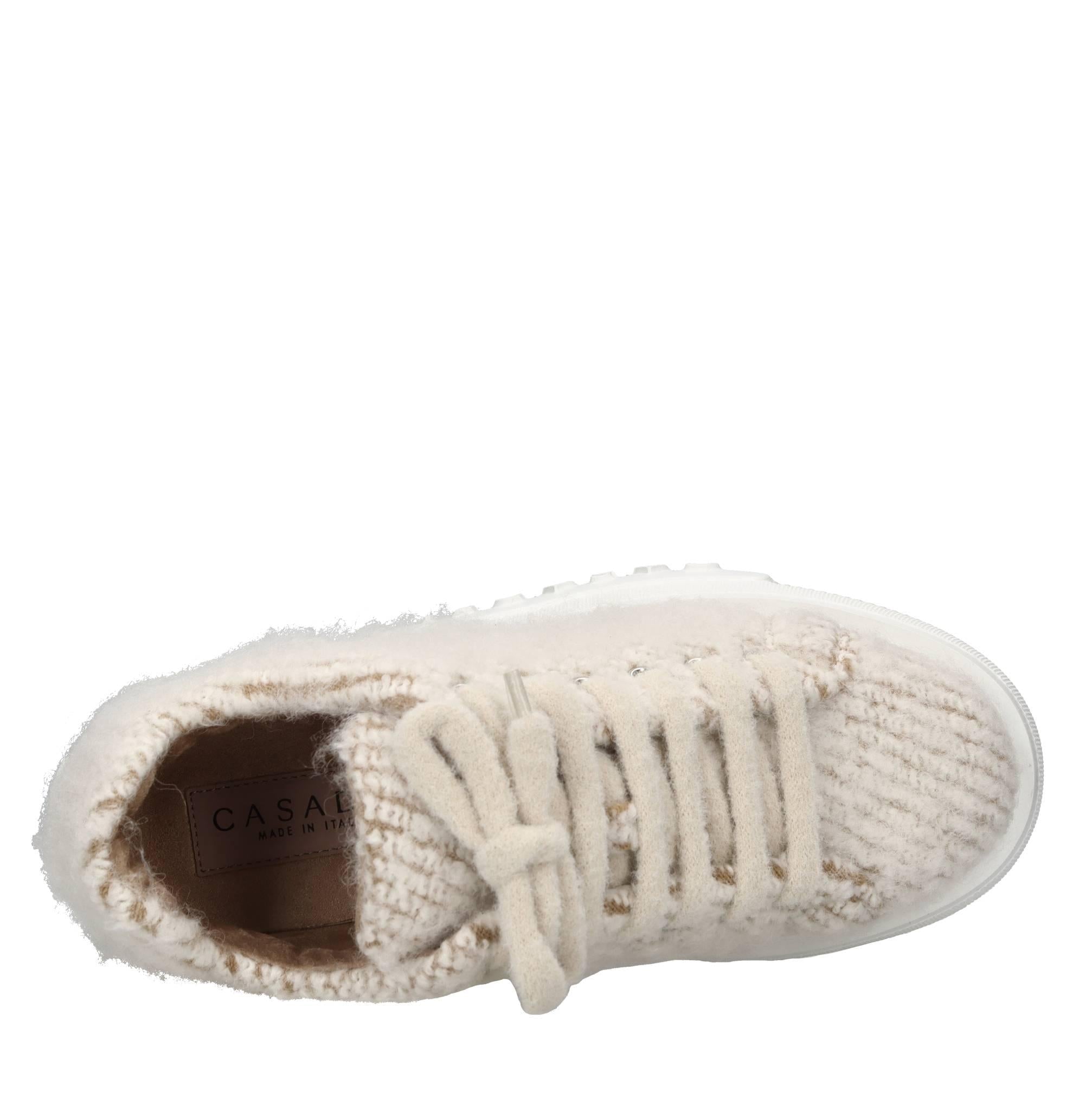 Sneakers modello Homing Nexus in jacquard color natur effetto lanos 