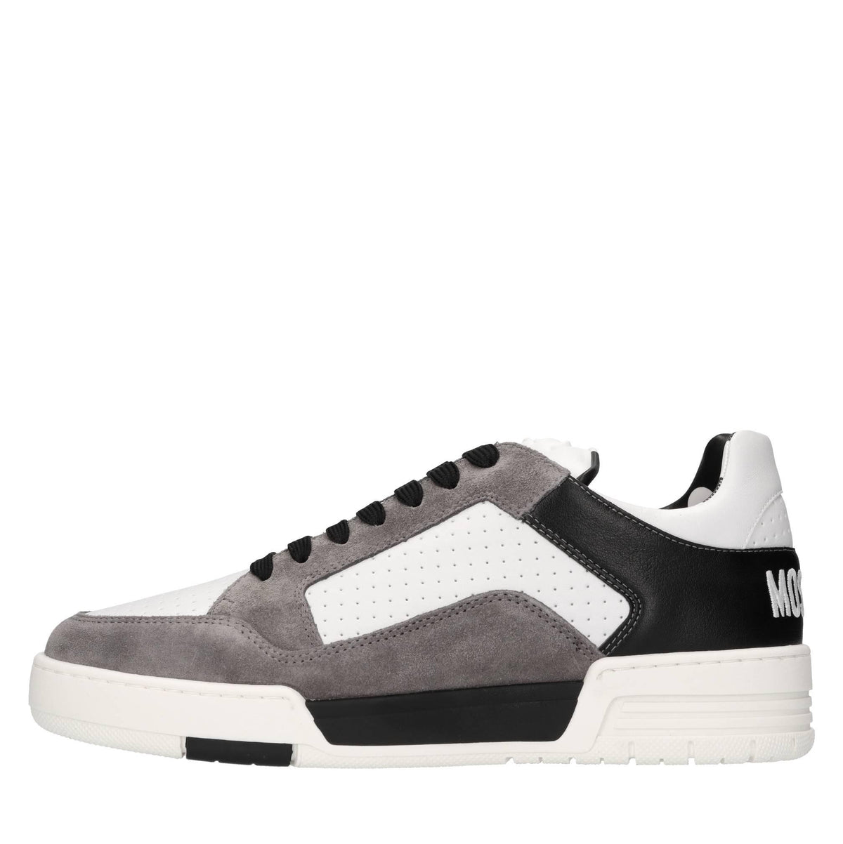 Sneakers in camoscio ed ecopelle 