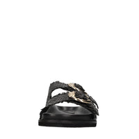 Mules in pelle 
