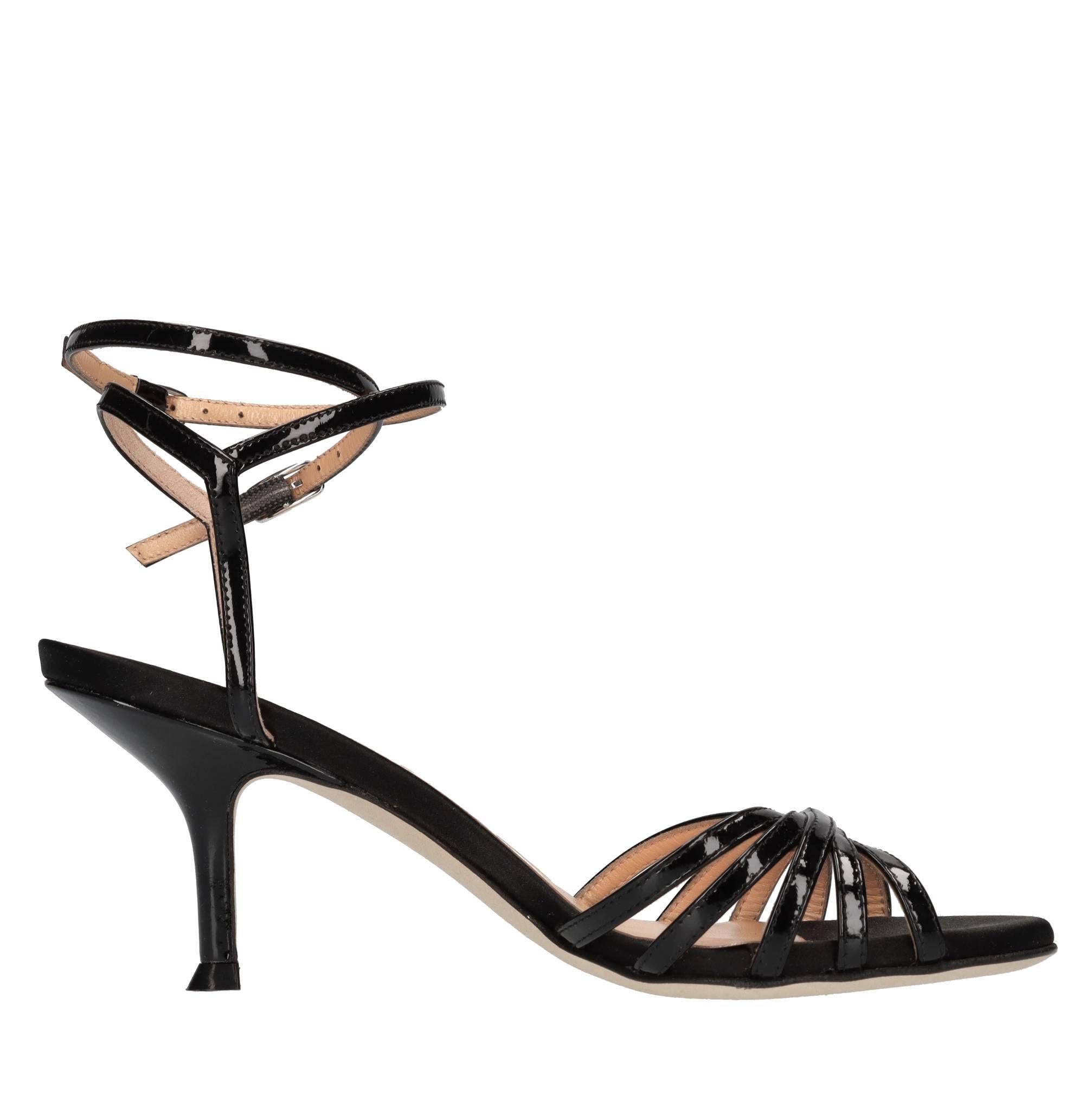 Sandali in vernice<BR/> 