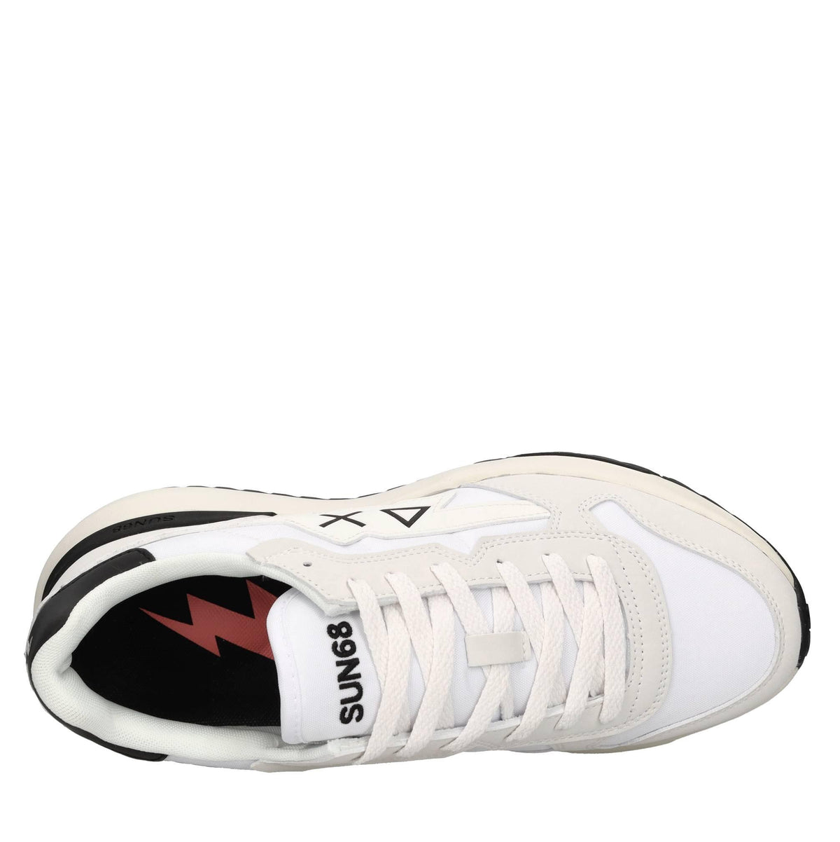 Sneakers modello Z35120 SUN68 in ecopelle e tessuto traspirante 