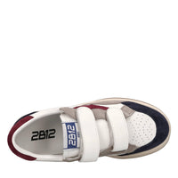 Sneakers in pelle e camoscio 