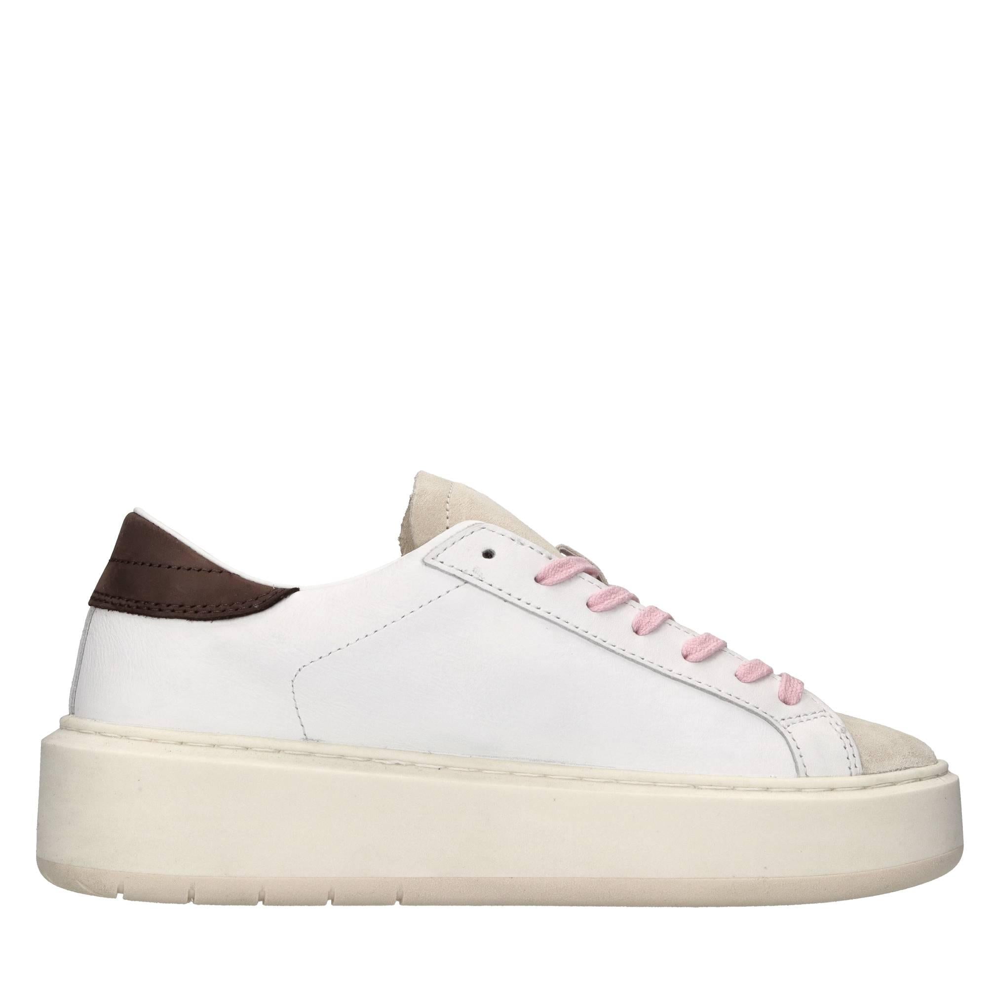 Sneakers in pelle,camoscio e glitter 