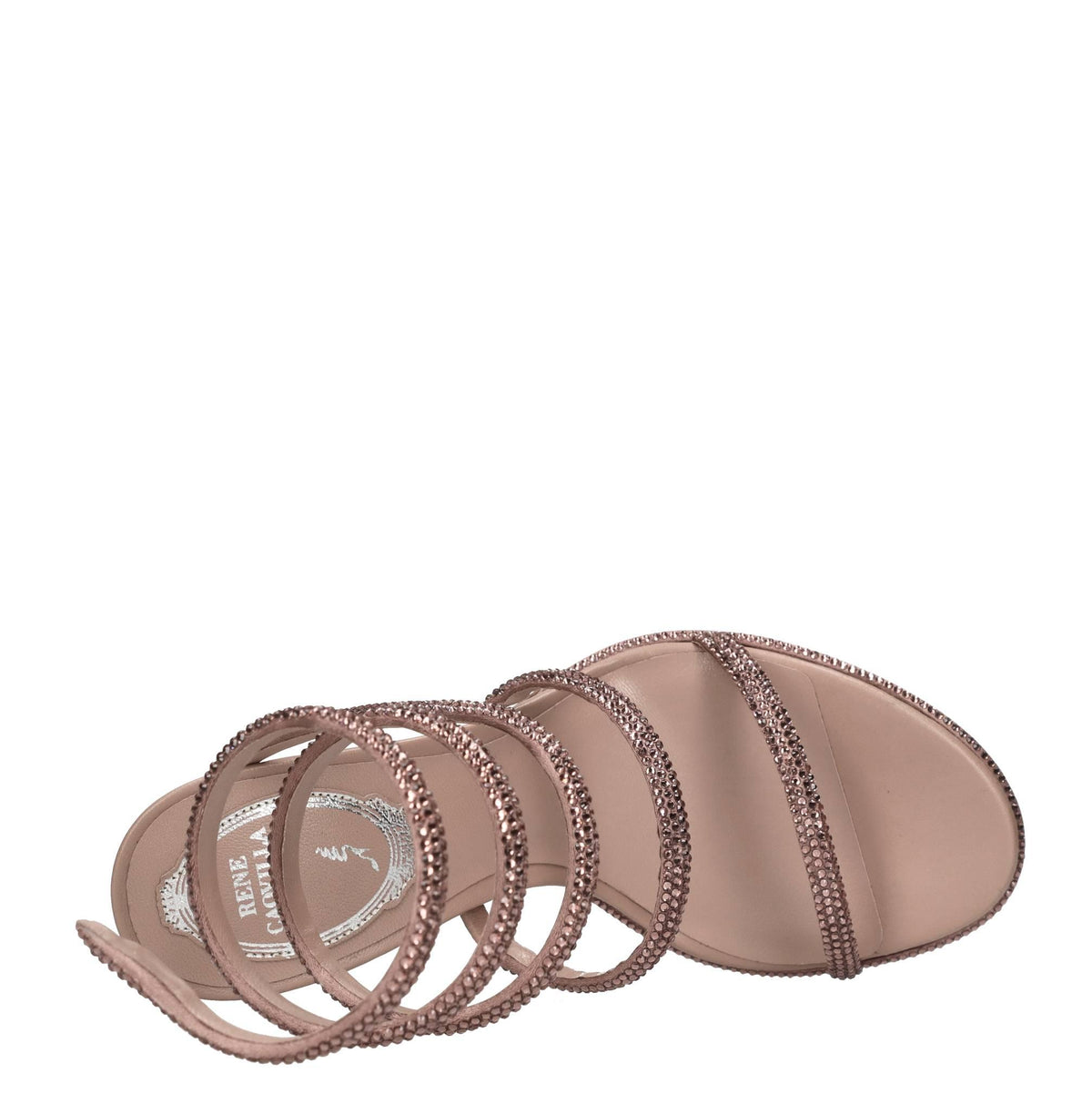 Sandali Cleo in raso e strass 