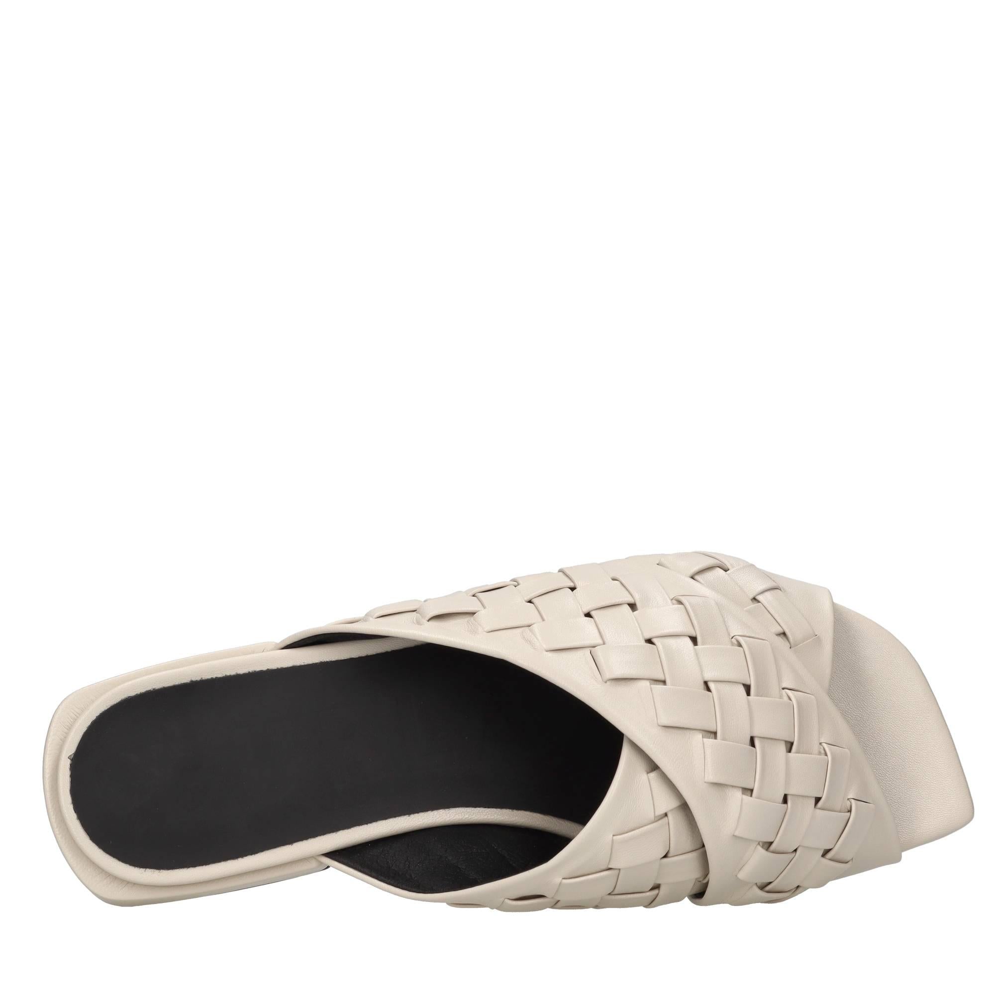 Mules in pelle 