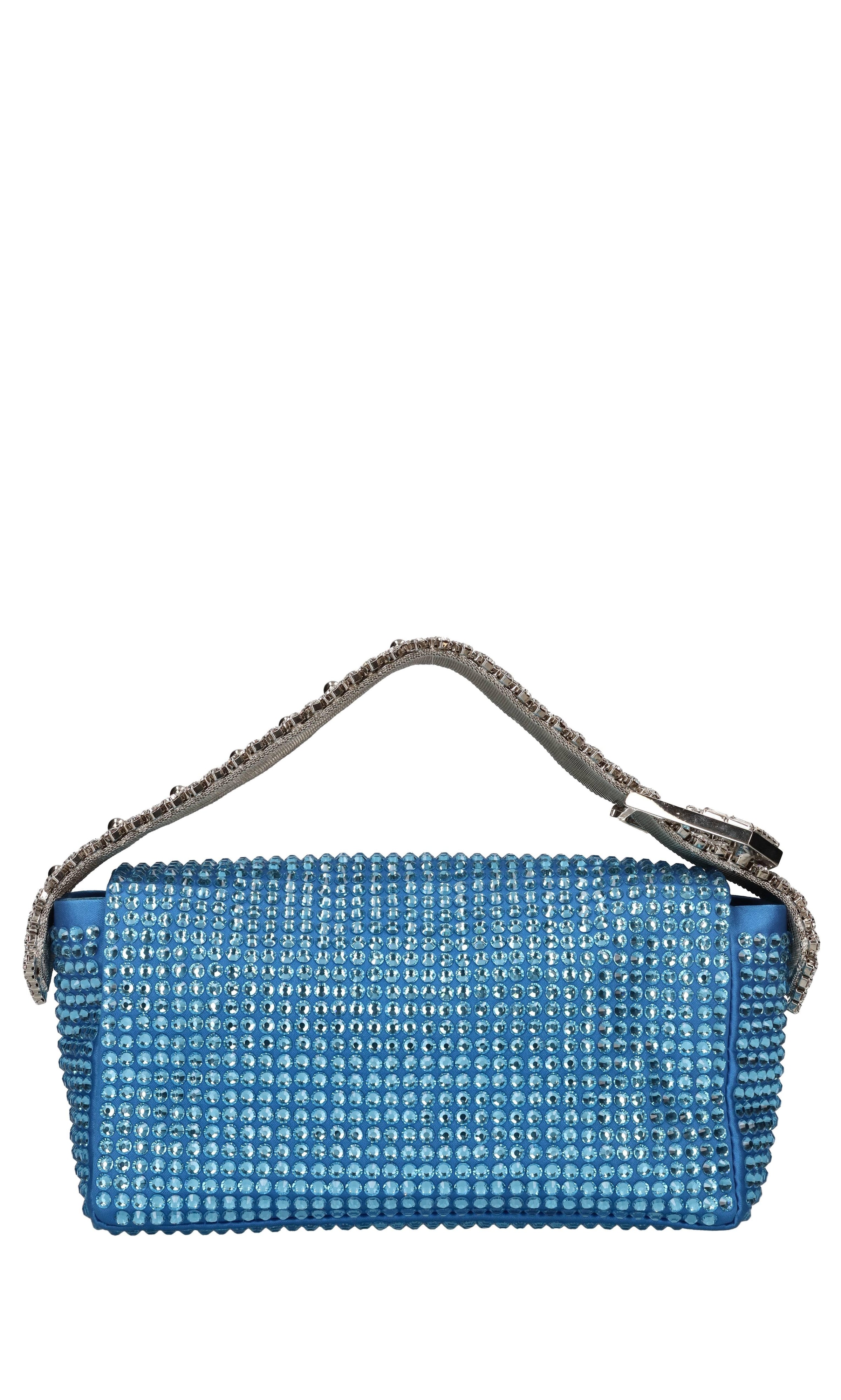Borsa in raso e strass 