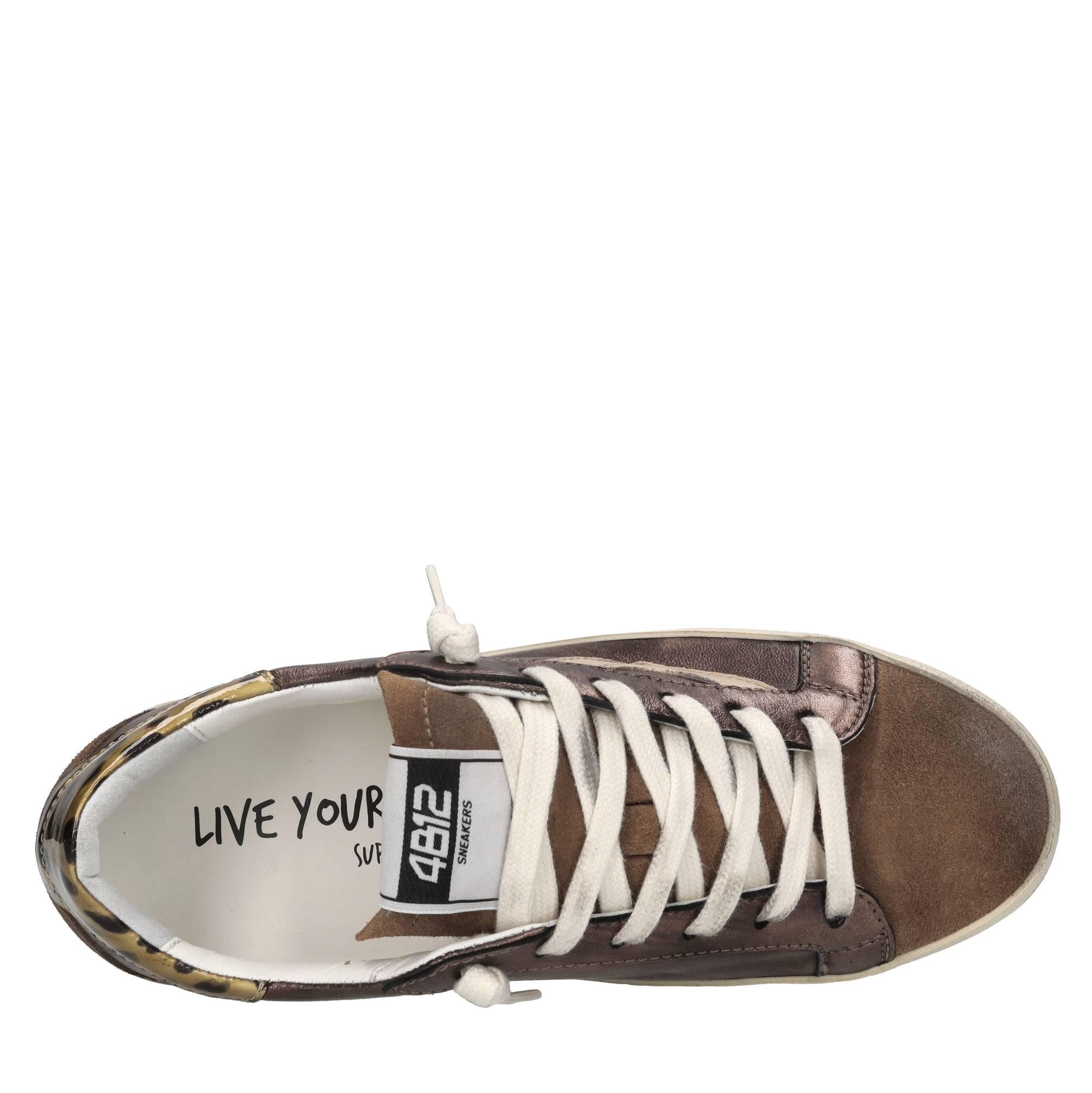 Sneakers in pelle 