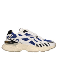 Sneakers in ecopelle e tessuto 