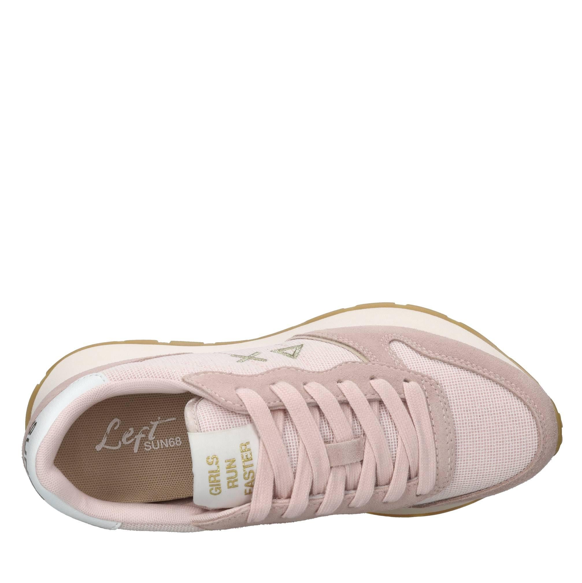 Sneakers in camoscio ecopelle e tessuto 