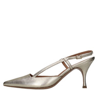 Décolleté slingback Rush in pelle 