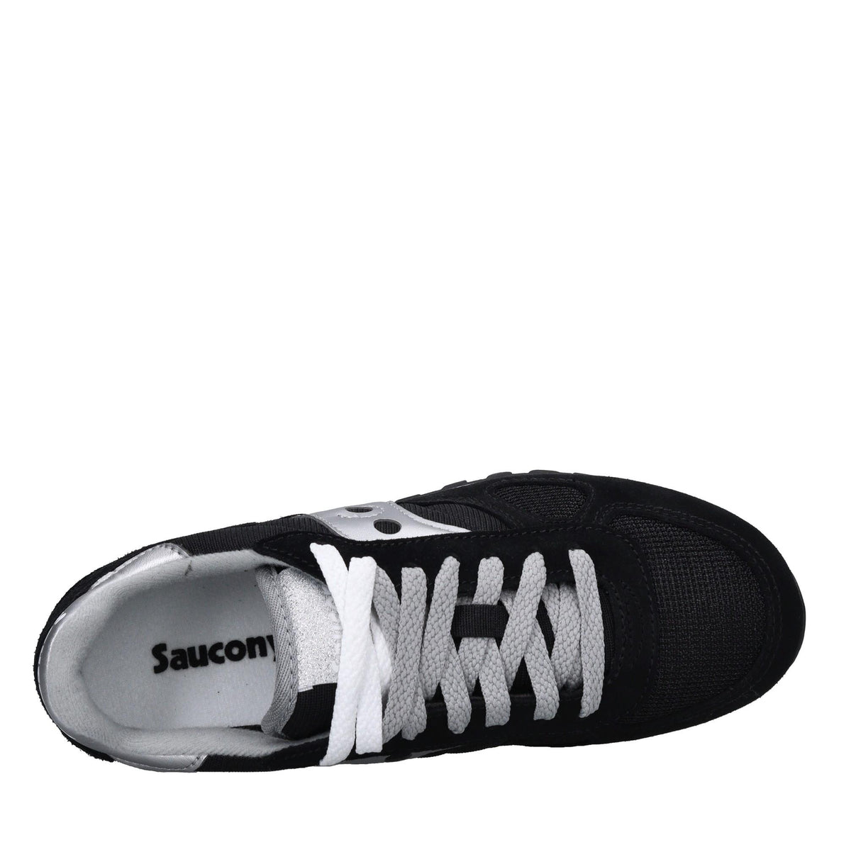 Sneakers in camoscio e tessuto 