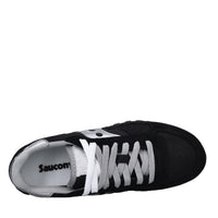 Sneakers in camoscio e tessuto 
