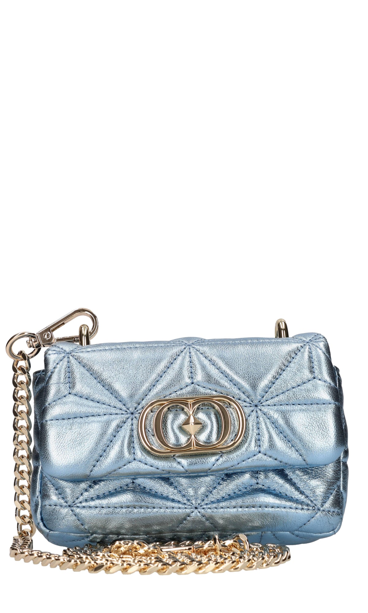 Borsa in pelle laminata 