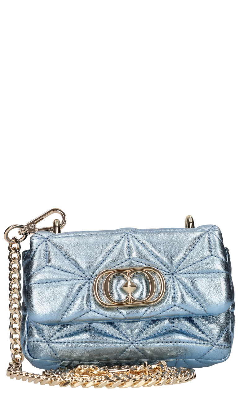Borsa in pelle laminata 