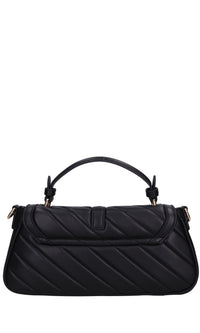 Borsa Plumar med. in pelle 