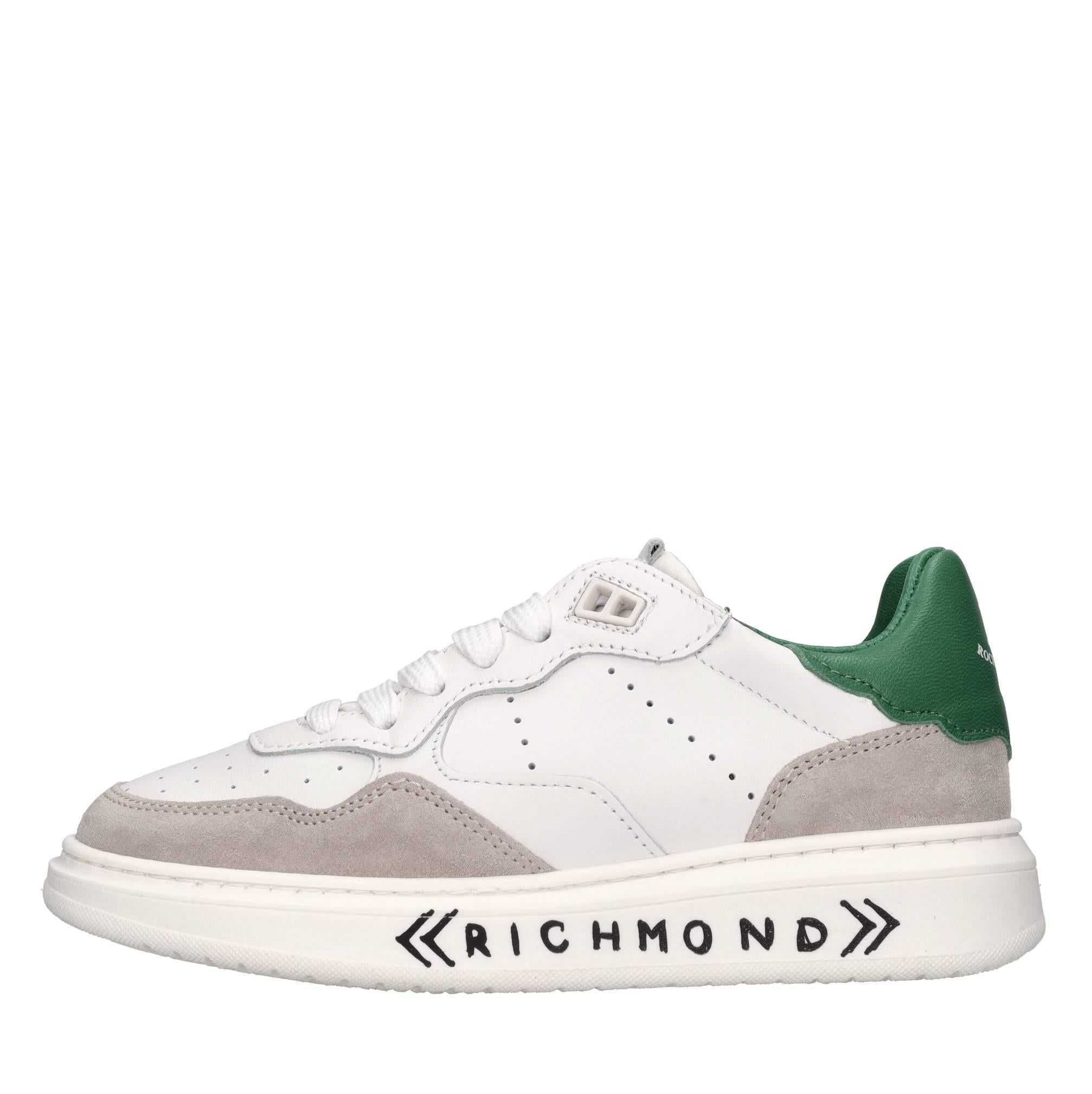 Sneakers in pelle e camoscio 
