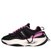 Sneakers in ecopelle e tessuto 