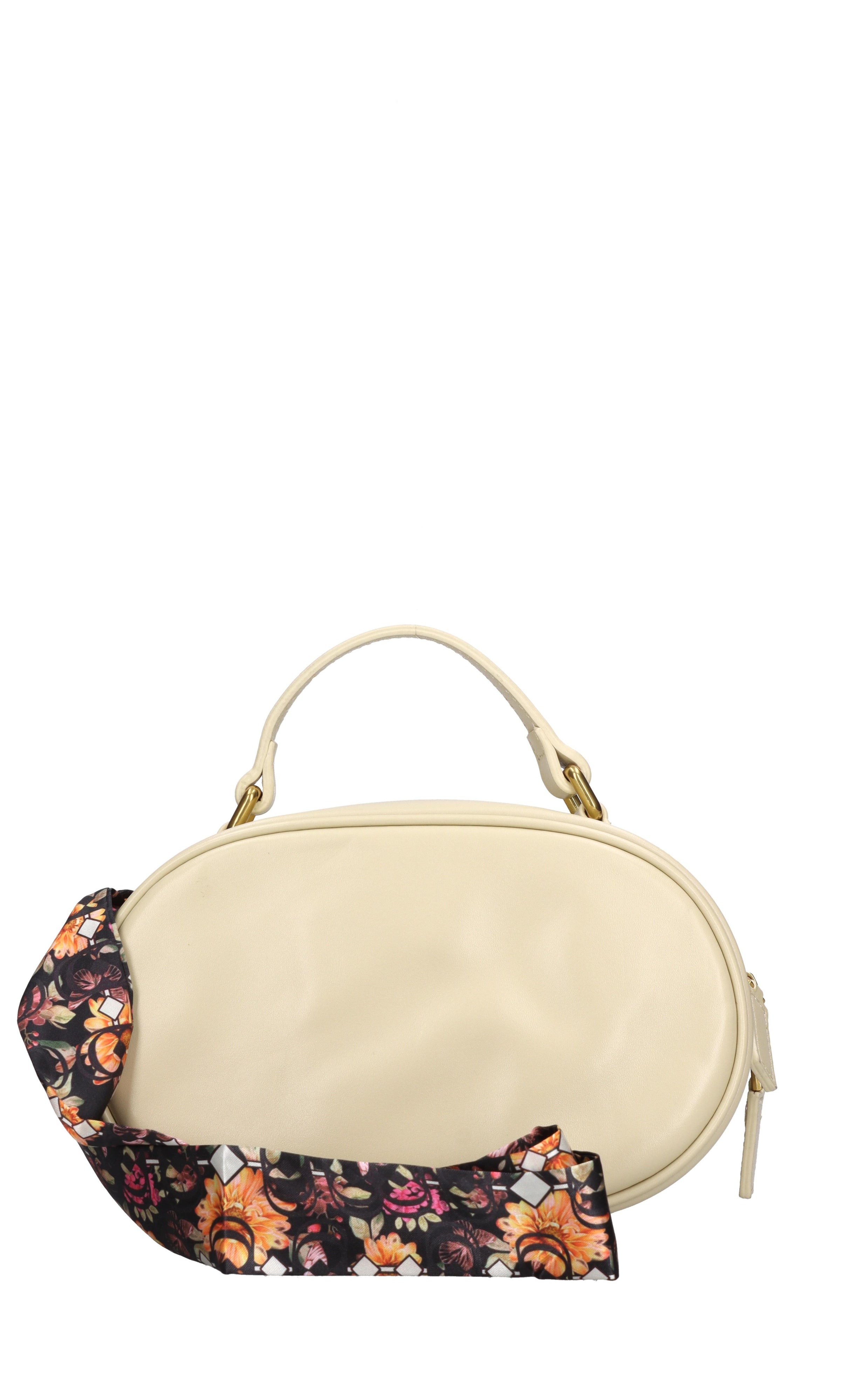 Borsa Cnosso Oval in pelle 