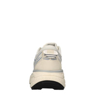 Sneakers in ecopelle e tessuto 