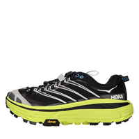Sneakers in ecopelle e tessuto 