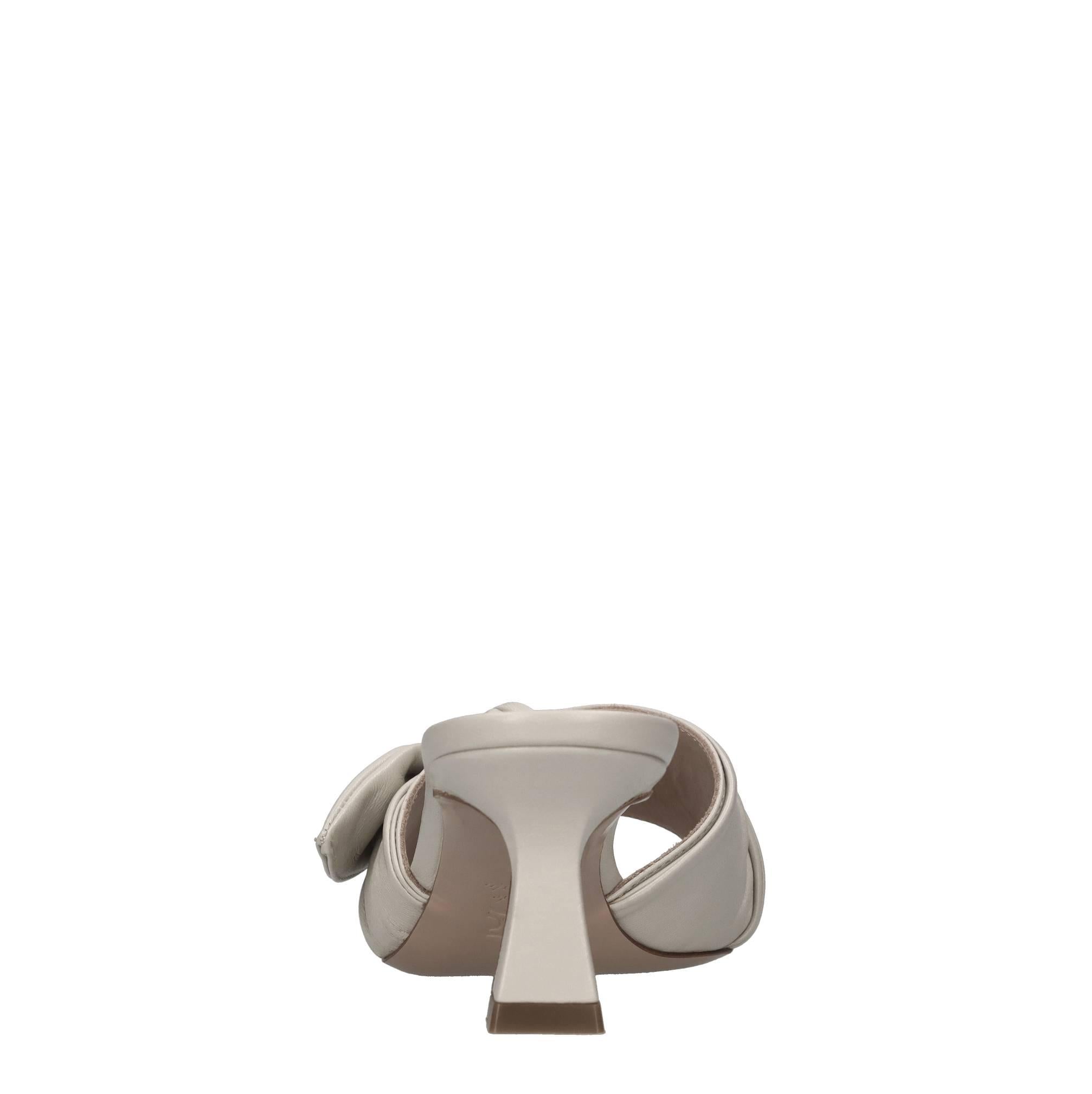Mules in pelle 