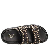 Mules in pelle 
