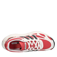 Sneakers in ecopelle e tessuto 