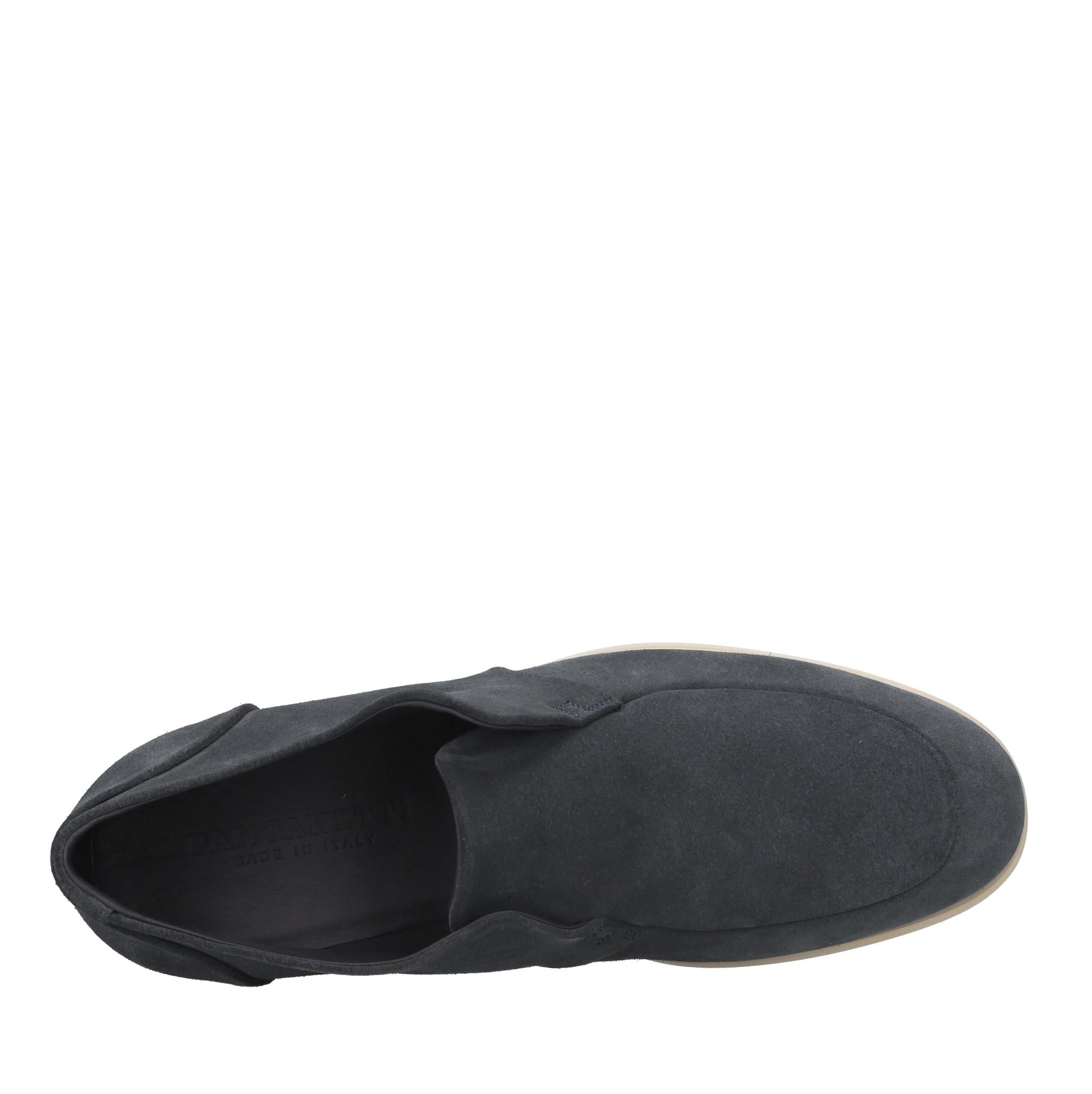 Slip on in camoscio 